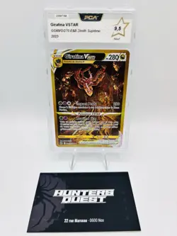 PCA 9,5 Giratina Vstar gg69/gg70 Carte Pokemon Fr Zenith Supreme - Image 1