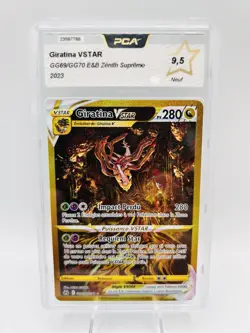 PCA 9,5 Giratina Vstar gg69/gg70 Carte Pokemon Fr Zenith Supreme - Image 2