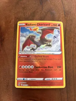 Pokemon TCG Radiant Charizard Crown Zenith 020/159 NM Condition - Image 1