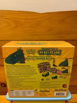 Pokemon Sword and Shield Rebel Clash Elite Trainer Box ETB Brand New Sealed - Image 2