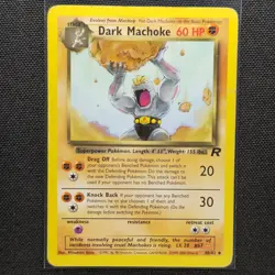 Dark Machoke - 40/82 - Uncommon - Team Rocket - Pokemon Card - MP - Image 1