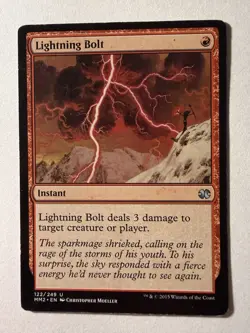 1x MTG Lightning Bolt - Modern Masters 2015 (MM2) #122 - Magic the Gathering - Image 1