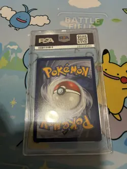 Pokemon Meowth Gold Border Fruit Roll Promo BGS 9 PSA - Image 2