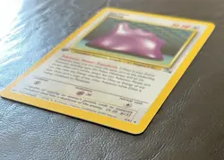 Ditto 3/62 Fossil Unlimited Holo First Edition 1999 Vintage Pokemon TCG NM - Image 2