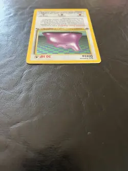 Ditto 3/62 Fossil Unlimited Holo First Edition 1999 Vintage Pokemon TCG NM - Image 3