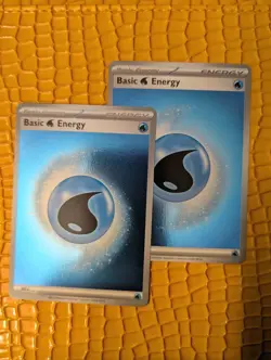 2x Holo Basic Water Energy Ascended Heroes Pokemon TCG 003 - Image 1