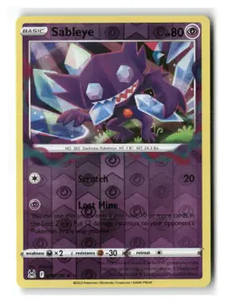 Sableye 070/196 Holo Rare Lost Origin Pokemon Reverse Holo Near Mint - Image 1