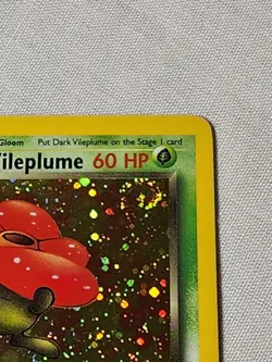 NM Dark Vileplume - Holo Swirl #13 Team Rocket Pokemon TCG - Image 4