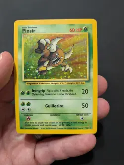 Pinsir #9/64 Holo LP/MP Pokemon Jungle TCG - Image 2