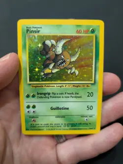 Pinsir #9/64 Holo LP/MP Pokemon Jungle TCG - Image 3