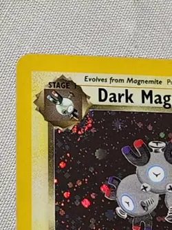 NM Dark Magneton - Holo Swirl #11 Team Rocket Pokemon TCG - Image 4