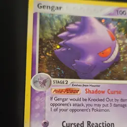 Pokemon Gengar Holo Rare EX Legend Maker 5/92 100 HP Shadow Curse 2006 - Image 2