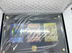 YuGiOh TCG 25th Anniversary Stainless Steel Egyptian God Cards Commemorative - Image 2