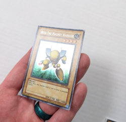 Beta & Gamma The Magnet Warrior DOR-002 003 MP YuGiOh Secret Rare - Image 2