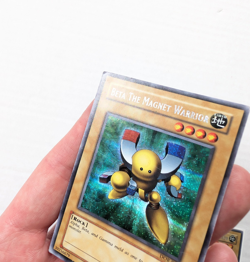 Beta & Gamma The Magnet Warrior DOR-002 003 MP YuGiOh Secret Rare - Image 3