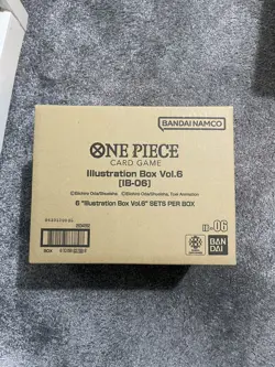 SEALED | One Piece TCG | Illustration Box Vol 6 (IB-06) | Case of 6 | IN HAND - Image 1