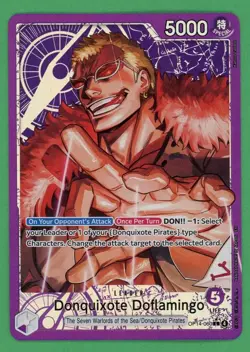 Donquixote Doflamingo One Piece Alt Art Leader (English) OP14-060 - Image 1