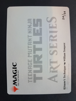Kitsune's Technique 24/54 Art Card MTG Ninja Turtles - Image 2