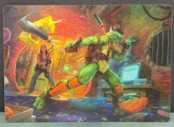 Michelangelo Game Master 13/54 Art Series TMNT Teenage Mutant Ninja Turtles MTG - Image 1