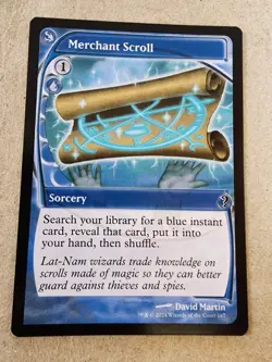 Merchant Scroll - (Future Sight) Mystery Booster 2 Regular - Mtg - Image 1
