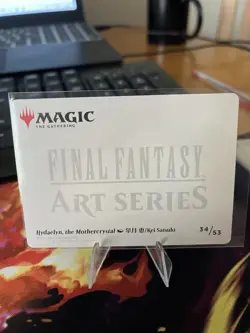 Magic MTG Final Fantasy Hydaelyn, the Mothercrystal 34/53 Art Series Full Art - Image 2
