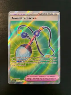 Carte Pokemon : Amulette Sacree 122/094 Flammes Fantasmagoriques Francaise NEUF - Image 1