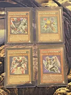 YuGiOH Magnet Warriors and Valkyrion DOR-001/002/003 and SDD-001 + Bonus Gift - Image 1