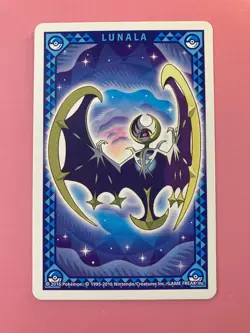 Persian pokemon Playing Poker Card LUNALA Nintendo Japanese Very Rare - Image 4