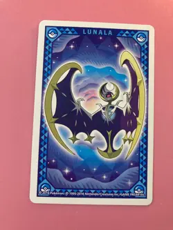 Persian pokemon Playing Poker Card LUNALA Nintendo Japanese Very Rare - Image 5