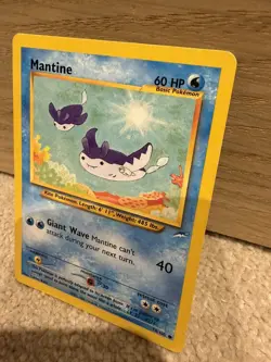 Mantine 74/105 | Neo Destiny | Non Holo Pokemon Card Mint - Image 3