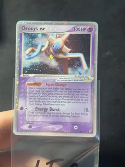 Deoxys EX Holo Pokemon Card - Deoxys 97/107 nm+ - Image 2