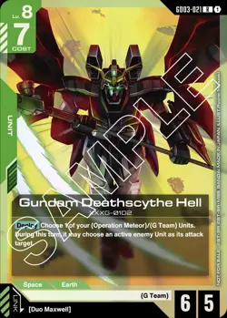 Gundam Card Game Store Tournament Participation Pack 03 9x English Ver Packs - Image 3