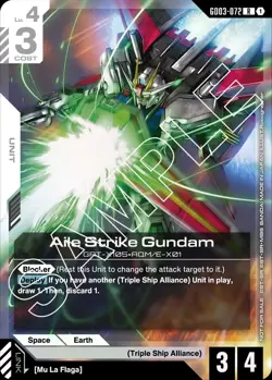Gundam Card Game Store Tournament Participation Pack 03 9x English Ver Packs - Image 4