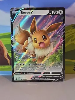 Eevee V And Eeveelutions Black Star Promo 7 Card Lot Full Art Pokemon TCG - Image 4