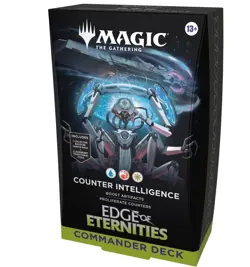 MTG: Edge Of Eternities Commander Deck - Counter Intelligence Factory Sealed - Image 1