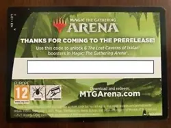 MTG Magic Arena Code EMAILED Prerelease 6 Booster Packs Lost Caverns of Ixalan - Image 1