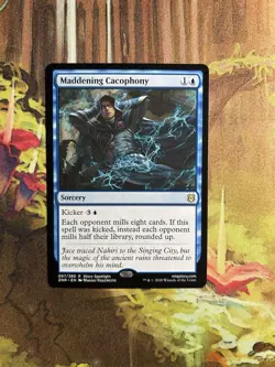 Maddening Cacophony Zendikar Rising NM MTG - Image 1