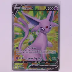 Espeon V 179/203 Rare Ultra Evolving Skies Pokemon Near Mint Pokemon Card - Image 1
