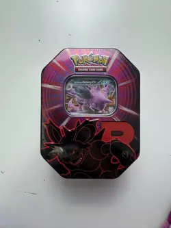 Pokemon Tin Team Rocket Nidoking-ex – neu, 1 Promo & 4 Booster - Image 1