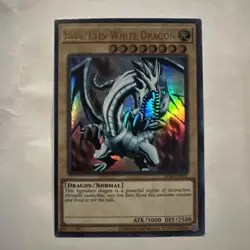 Yu-Gi-Oh! TCG Blue-Eyes White Dragon Legend of Blue Eyes White Dragon LOB-EN001 - Image 1