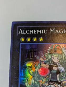 Yu-Gi-Oh! Alchemic Magician REDU-EN047 Super Rare 1st Ed NM/VLP - Image 3