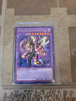 YUGIOH SUPREME KING DRAGON STARVING VENOM COTD-EN038 RARE 1ST ED NM - Image 1