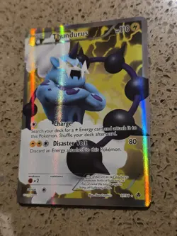 Thundurus Full Art 97/98 – Emerging Powers 2011 Pokemon Card Mint - Image 1