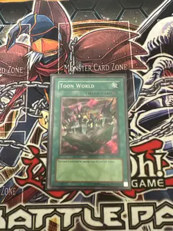Yugioh Toon World MRL-076 Magic Ruler Super Rare VINTAGE MAGIC CARD! MP - Image 1