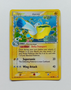 Pelipper 26/100 EX Crystal Guardians Reverse Holo 2006 Pokemon Card LP+ - Image 1