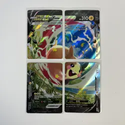 ULTRA RARE Morpeko V-Union 4-Card Set Pokemon TCG SWSH215-218 Holo Promo - Image 1