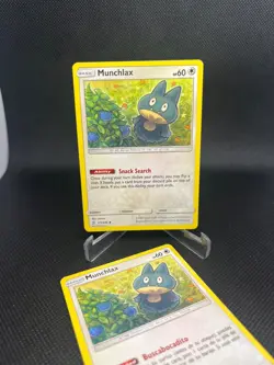 Munchlax 173/236 - SM - Unified Minds - NM Pokemon TCG + BONUS CARD - Image 1