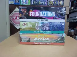 MTG AVATAR + LORWYN + FOUNDATIONS PLAY SEALED BOX LOT - Image 1