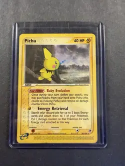 Pokemon TCG Sandstorm Pichu Card 20/100 Regular - Image 3