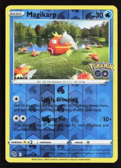 Magikarp Common Pokemon GO 021/078 NM - Image 1